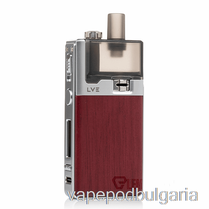 Vape Течности Lve Orion 2 40w Pod система лилаво сърце / сребро